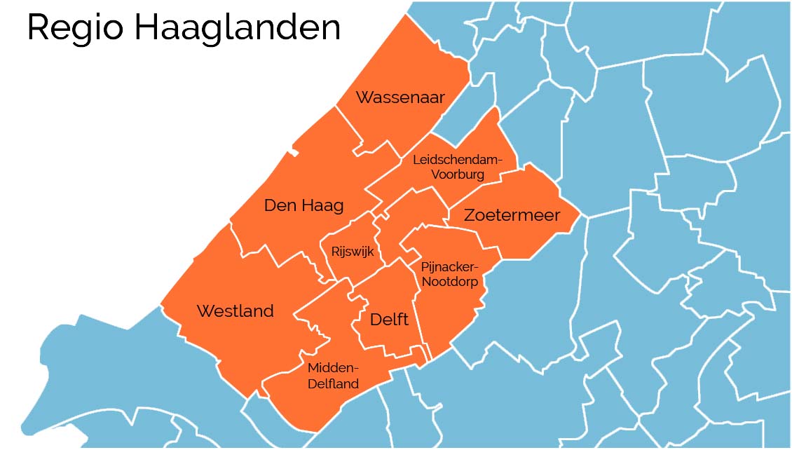 Werkgebied Haaglanden Haagse Loodgieter